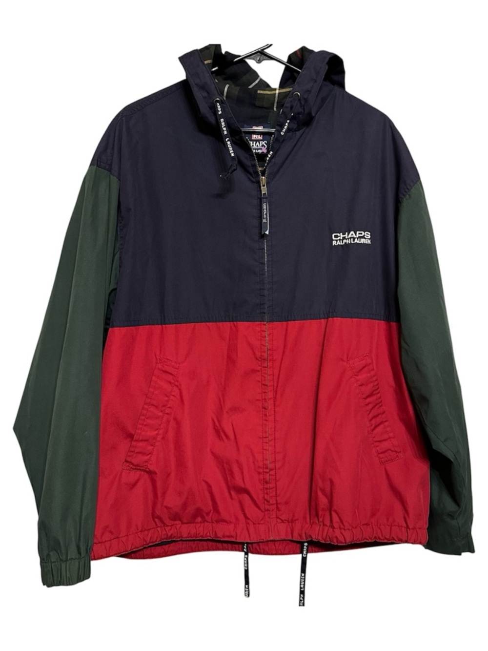 Vintage CHAPS RALPH LAUREN Size Med Nylon Jacket
